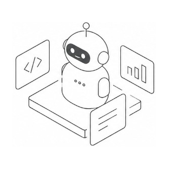 Friendly AI agent beside custom code for your stack