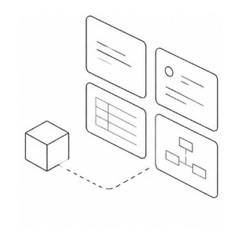Workflow map connecting tools and job data